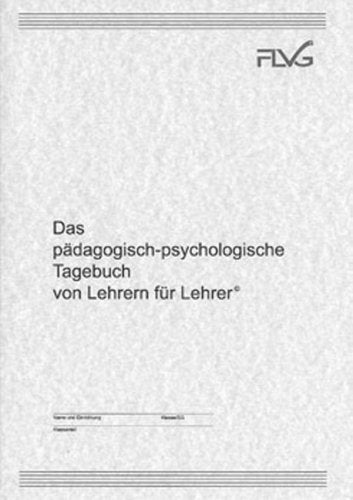 Pädagogisch - Psychologisches Tagebuch Books