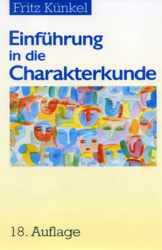 Product Image: Einführung in die Charakterkunde