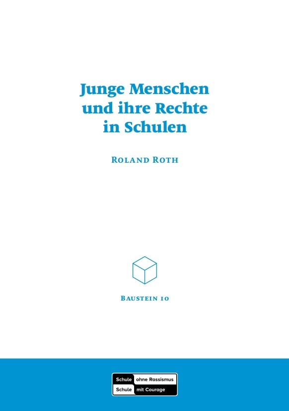Junge Menschen und ihre Rechte in Schulen (Baustein 10) Law
