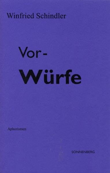 Vor-Würfe: Aphorismen Philosophy Books