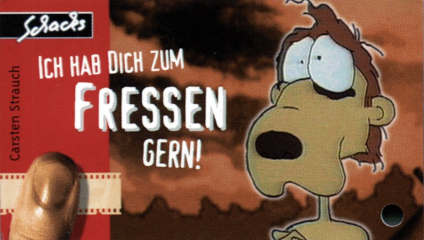 Ich hab Dich zum Fressen gern: Daumenkino. Szene aus dem Film "Futter" Books