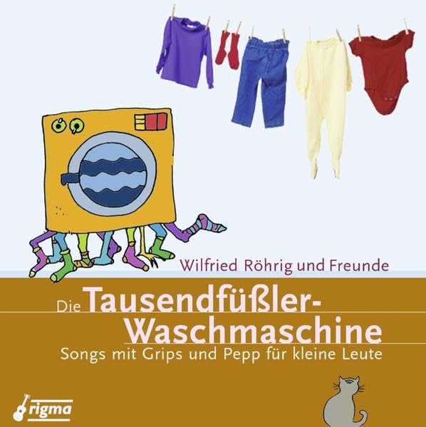 Die Tausendfüssler-Waschmaschine: Songs mit Grips und Pepp für kleine Leute Arts & Music