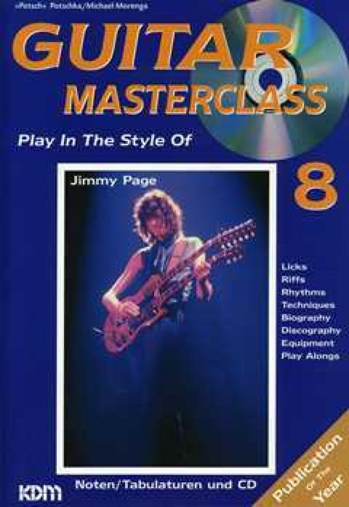 Guitar Masterclass, m. CD-Audio, Bd.8, Play In The Style Of Jimmy Page, m. 1 CD-Audio Pop culture