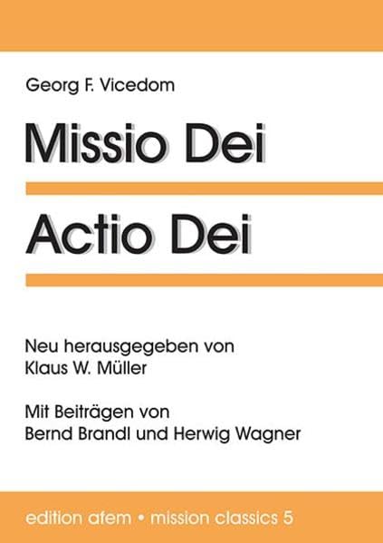 Missio Dei - Actio Dei (Livre en allemand) book