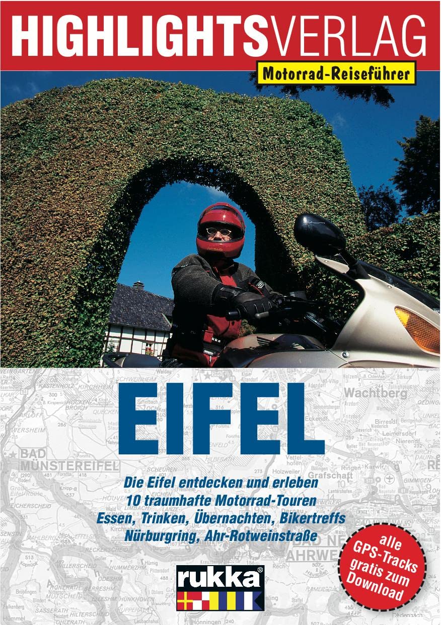 Eifel. Motorrad-Reiseführer Leisure, Home & Garden