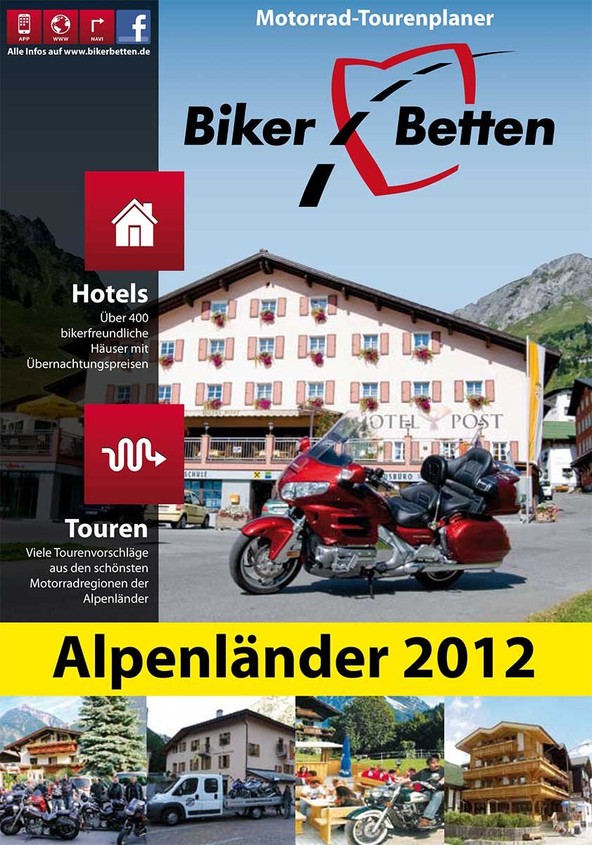 Biker Betten Alpenländer 2012: Motorrad Tourenplaner book