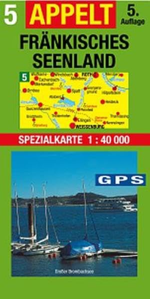 Fränkisches Seenland: Spezialkarte 1:40000, Radwege, Wanderwege, Wassersport. Sehenswürdigkeiten, Reiseführer, GPS-tauglich Leisure, Home & Garden