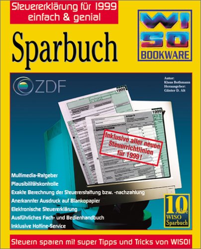 Product Image: WISO Sparbuch 99/2000. Steuererklärung einfach und genial
