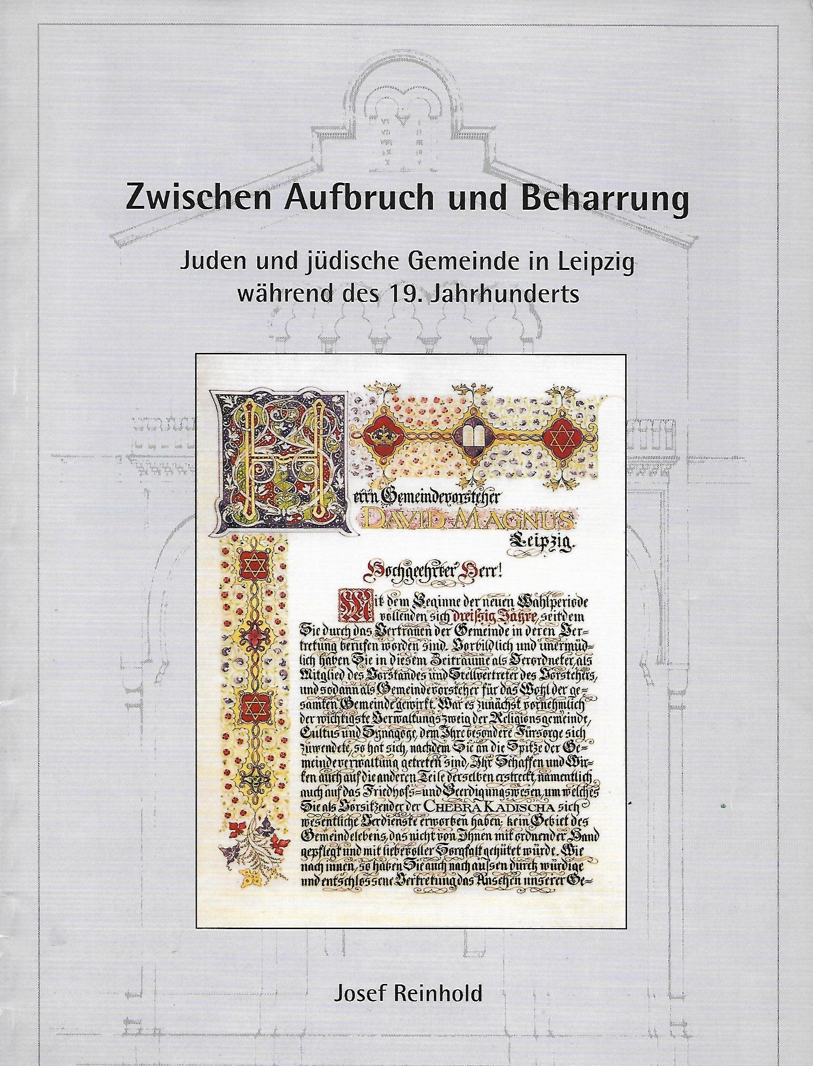 Zwischen Aufbruch und Beharrung. Juden und jüdische Gemeinden in Leipzig während des 19. Jahrhunderts Books