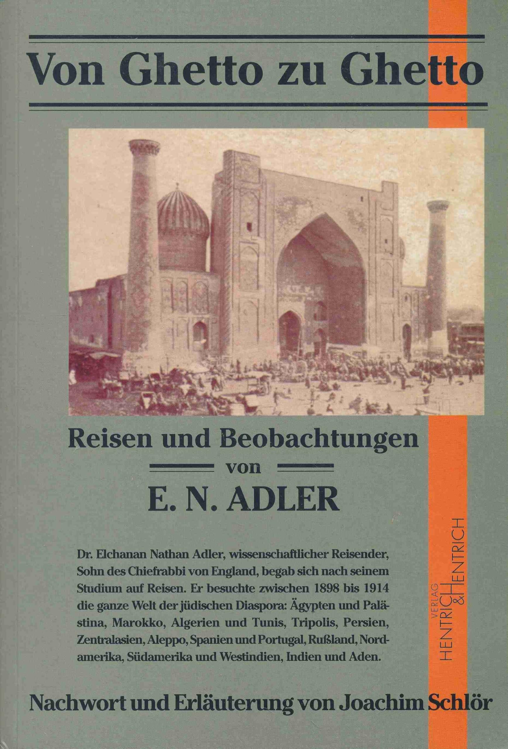 Von Ghetto zu Ghetto: Reisen und Beobachtungen (Jüdische Memoiren: Herausgegeben von Hermann Simon) Leisure, Home & Garden