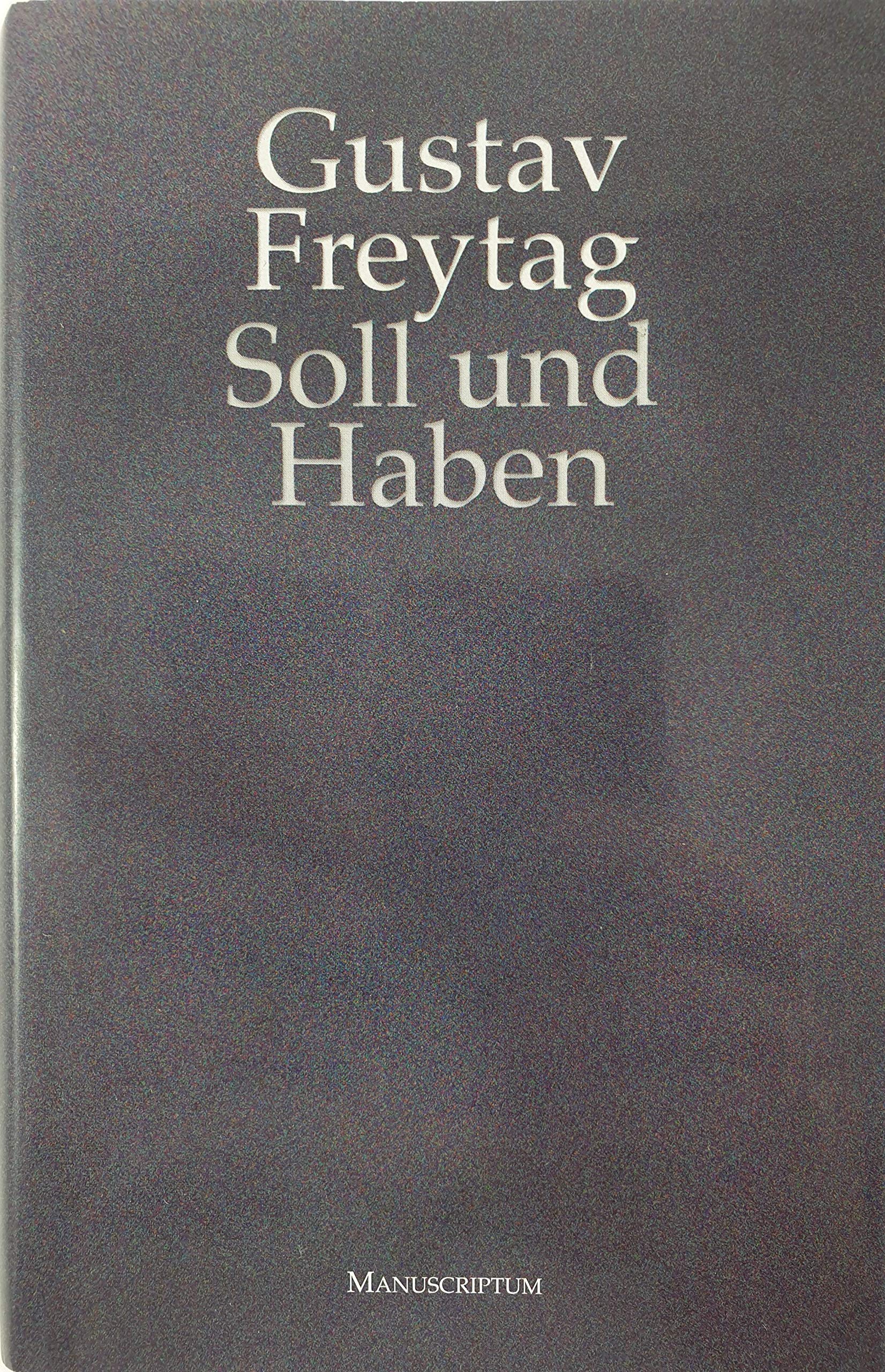Soll und Haben Contemporary literature Books