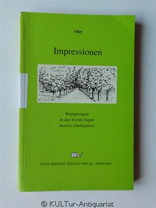 Impressionen und Begegnungen in den letzten Tagen unseres Jahrhunderts Books