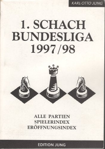 1. Schach Bundesliga 1997/98 Books