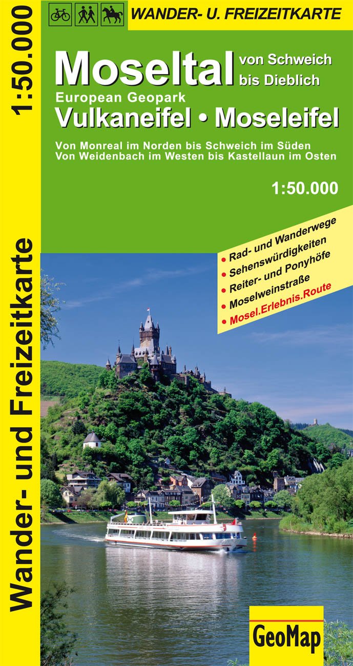 Moseltal - Vulkaneifel - Moseleifel 1 : 50 000 Leisure, Home & Garden