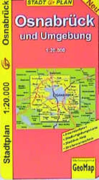 GeoMap Stadtpläne, Osnabrück: 1:20000 Leisure, Home & Garden