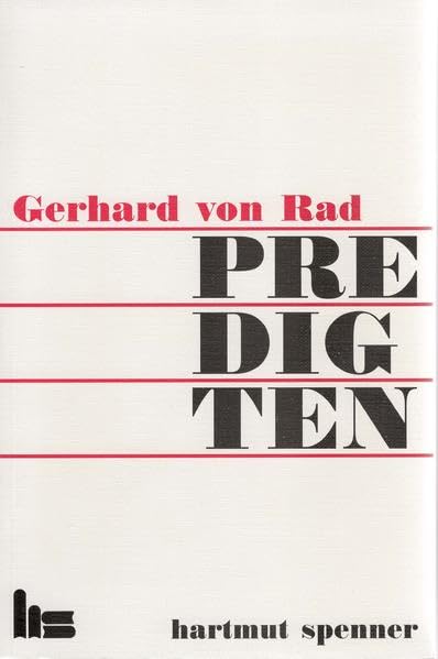 Predigten: Hrsg. v. Ursula von Rad Religion & Esotericism