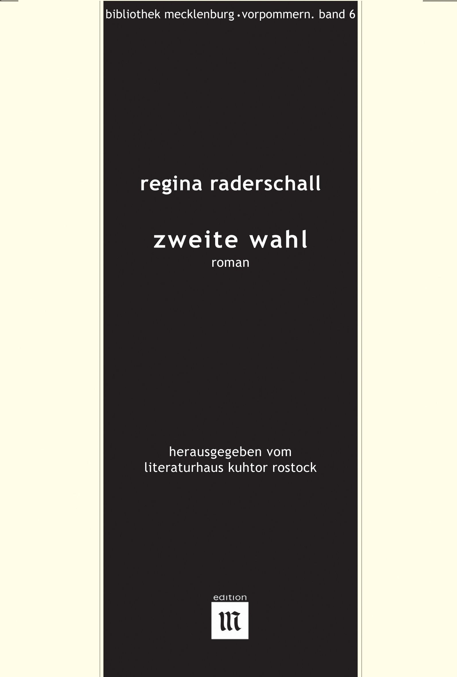 Zweite Wahl: Roman einer Generation (Bibliothek Mecklenburg-Vorpommern) Books