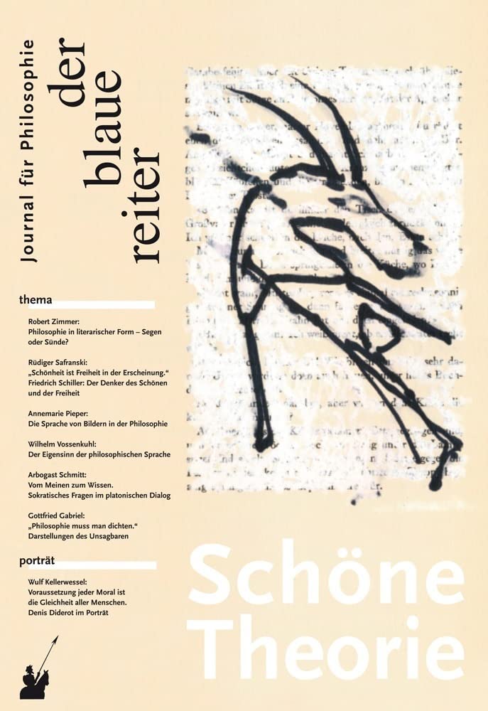 Der Blaue Reiter. Journal für Philosophie / Schöne Theorie book