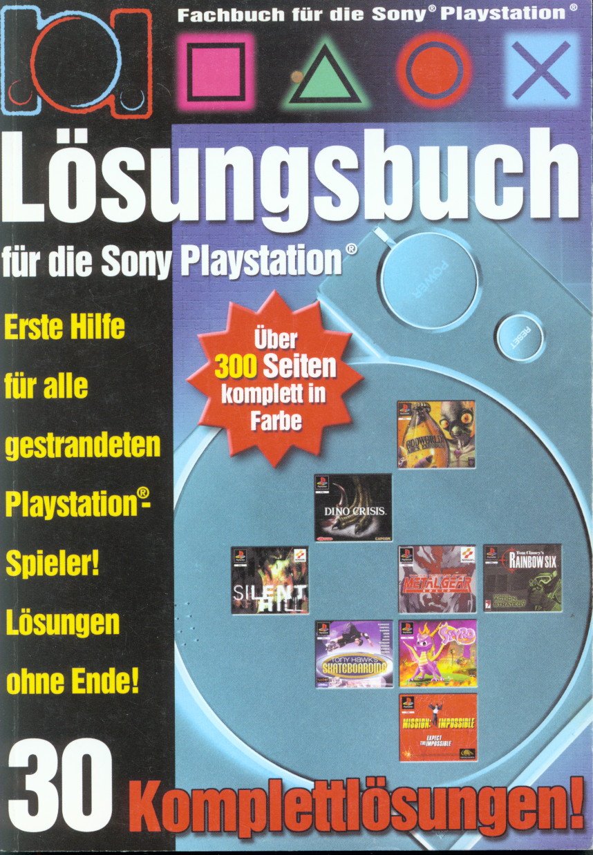 Lösungsbuch für die Sony PlayStation Books