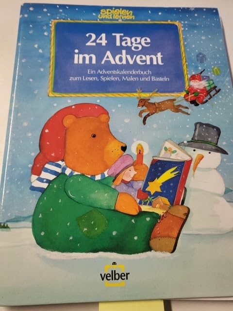 Adventskalender, 24 Tage im Advent: Ein Adventskalenderbuch zum Lesen, Spielen, Malen und Basteln Books