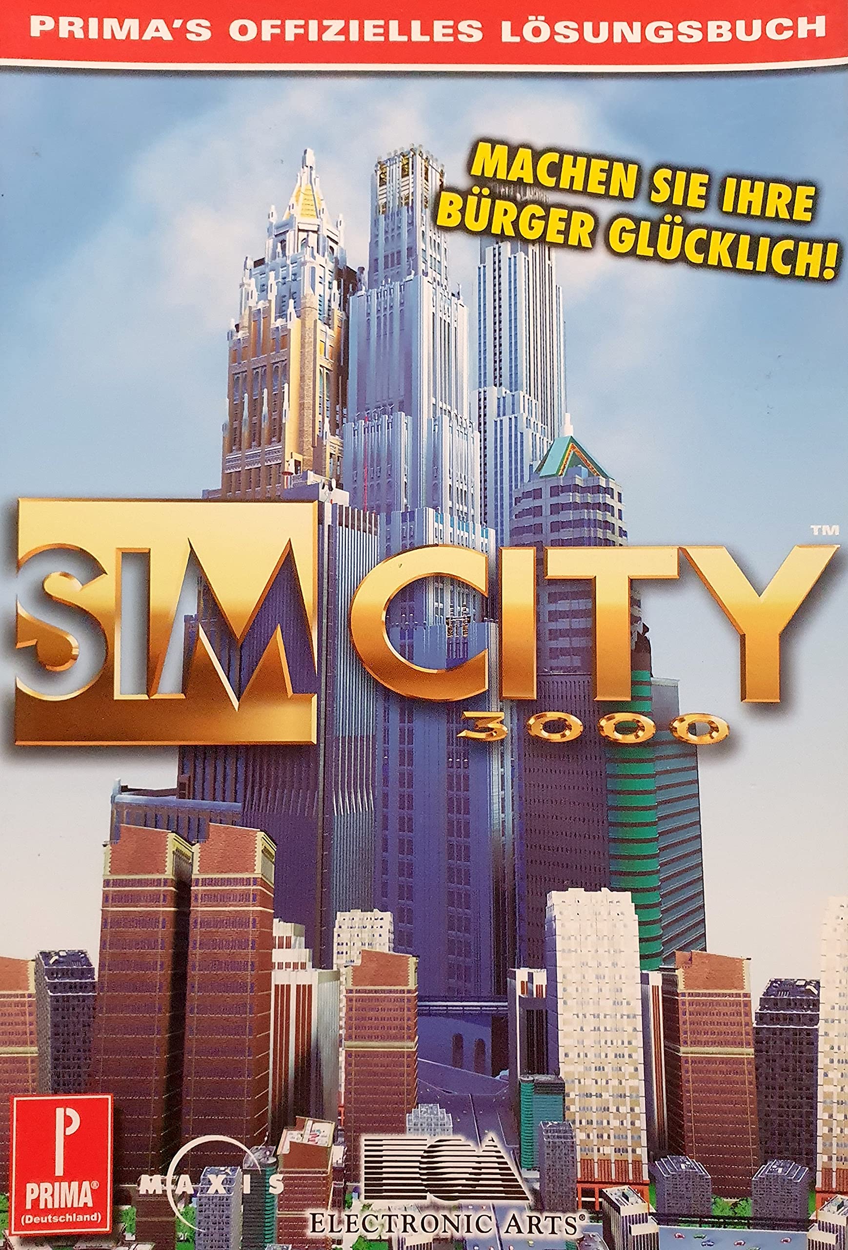 Lösungsbuch Sim City 3000 book