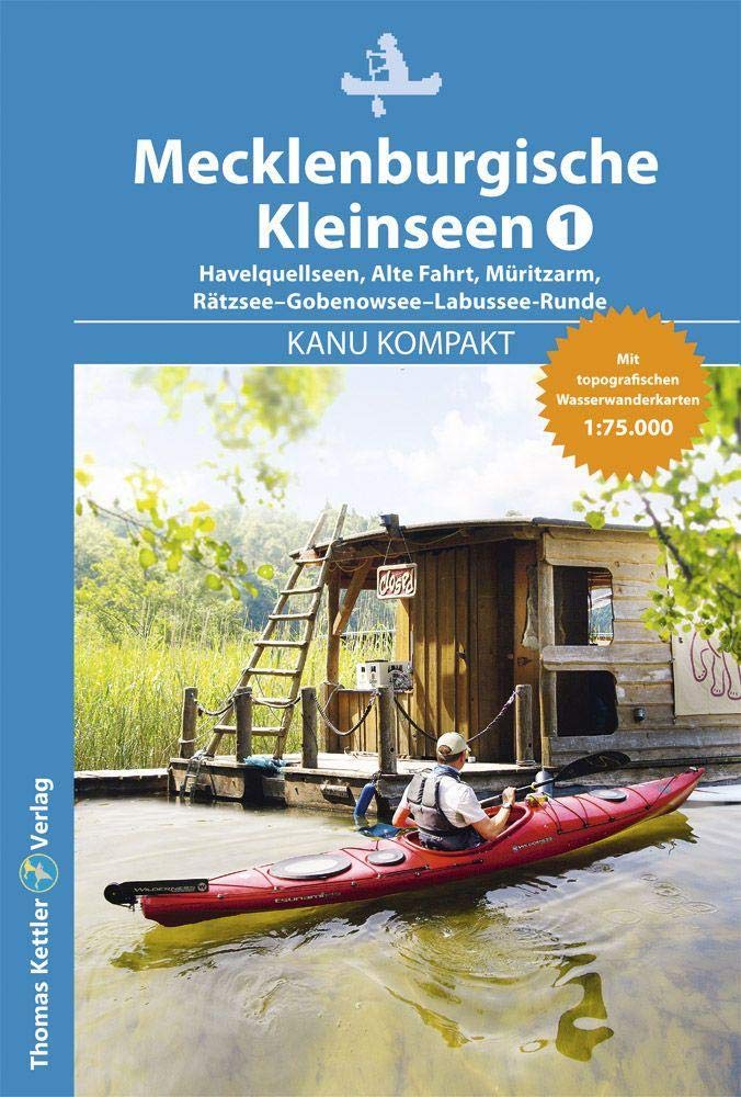 KANU KOMPAKT Mecklenburgische Kleinseen 1: mit topografischen Wasserwanderkarten 1:75.000 Leisure, Home & Garden