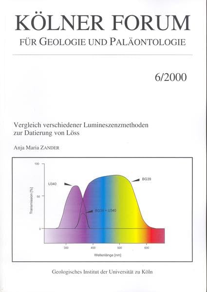 Vergleich verschiedener Lumineszenzmethoden zur Datierung von Löss (Kölner Forum für Geologie und Paläontologie) Books