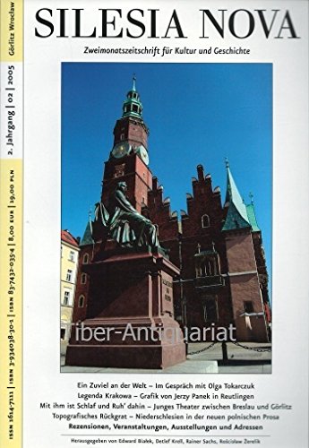Silesia Nova. Heft 02/2005 Books