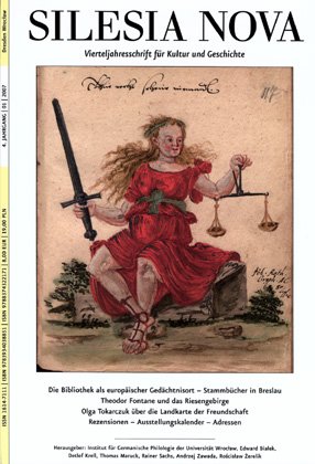 Silesia Nova. Zeitschrift für Kultur und Geschichte book