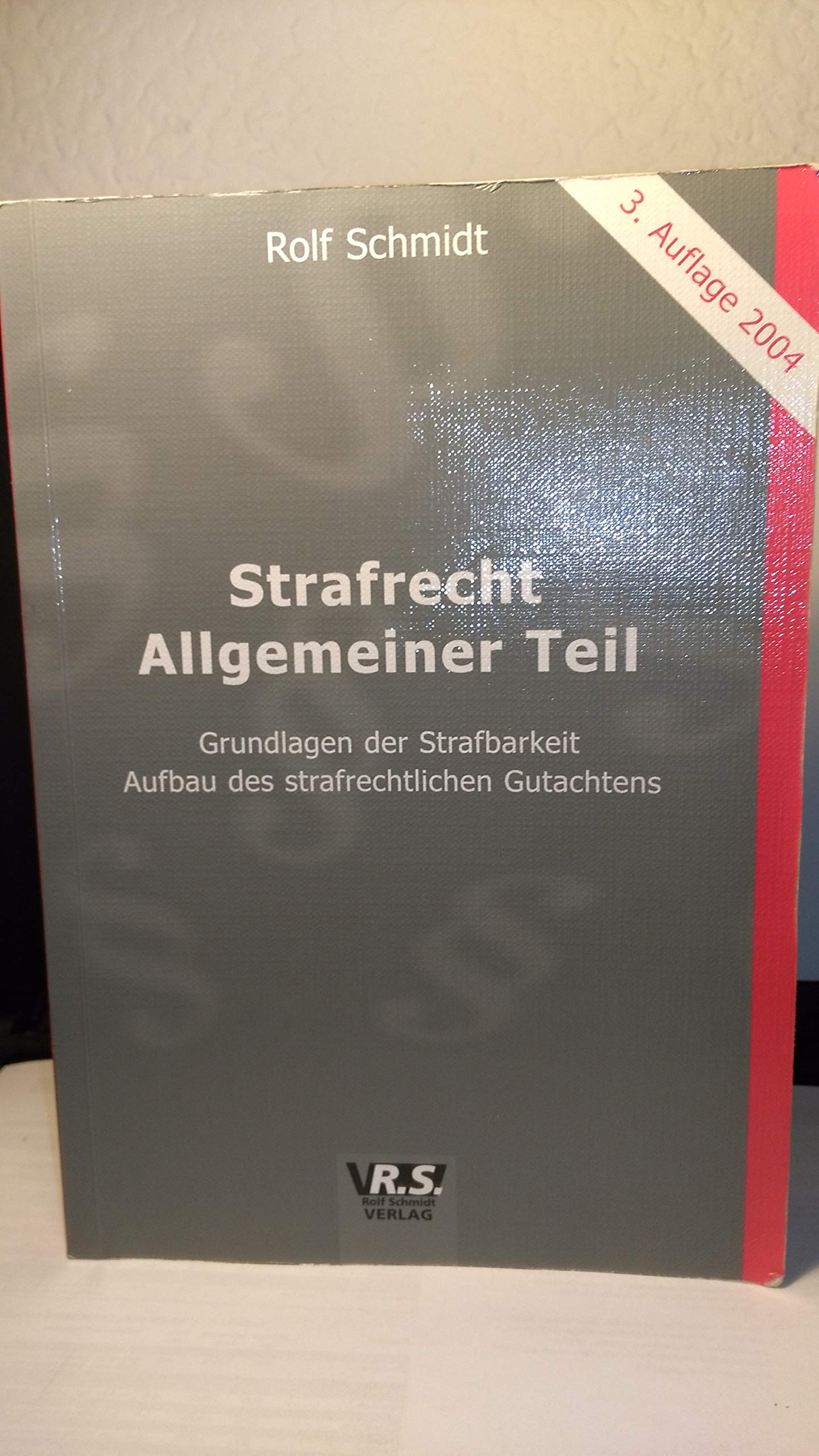 Strafrecht - Allgemeiner Teil. Grundlagen der Strafbarkeit. Aufbau des strafrechtlichen Gutachtens Law