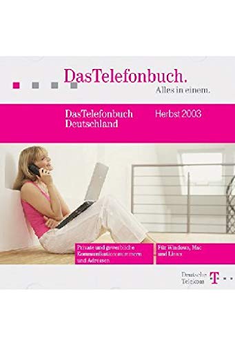 Telefonbuch für Deutschland Herbst 2003 Other software