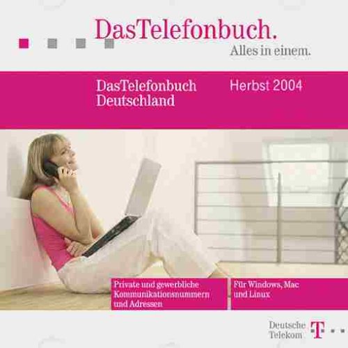 Telefonbuch für Deutschland Herbst 2004 Other software