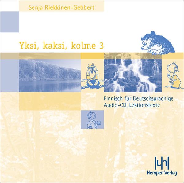 Yksi, kaksi, kolme; Teil 3. 2 Audio-CDs cd