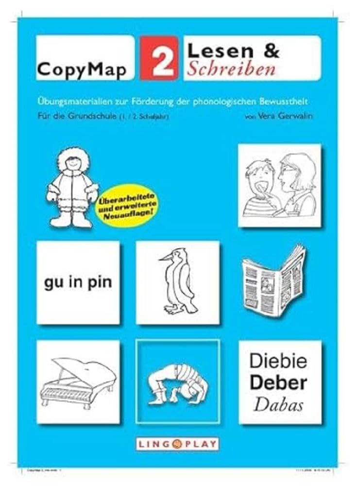 CopyMap 2: Übungsmaterialien zur Förderung der phonologischen Bewusstheit 2: Lesen & Schreiben. Für die Grundschule (1. / 2. Schuljahr) Learning & Reference