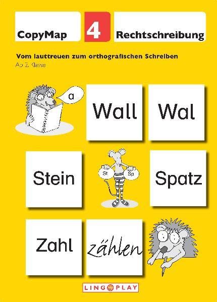 CopyMap 4: Vom lauttreuen zum orthografischen Schreiben: CopyMap 4: Rechtschreibung Ab 2. Klasse Learning & Reference