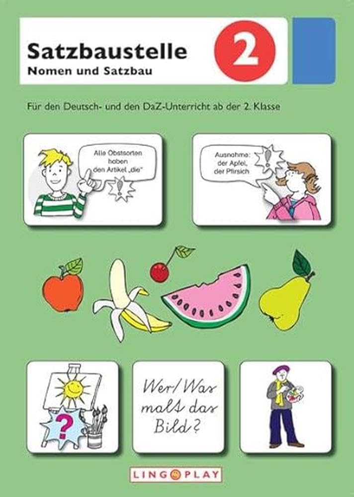 Satzbaustelle 2: Nomen und Satzbau: Für den Deutsch- und DaZ-Unterricht ab der 2. Klasse Learning & Reference