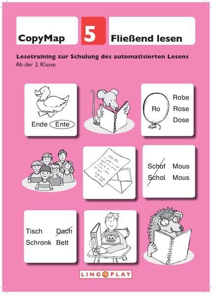 CopyMap 5: Fließend Lesen. Lesetraining zur Schulung des automatisierten Lesens Learning & Reference