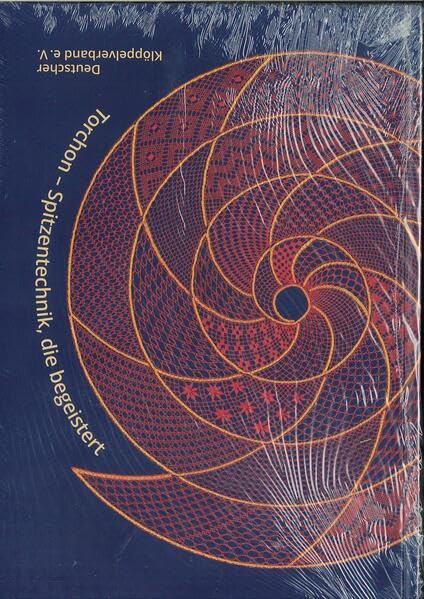 Torchon-Spitzentechnik, die begeistert: 2-teilig inkl. Mappe mit Spiralgehefteten Klöppelbriefen Hobbies & Crafts
