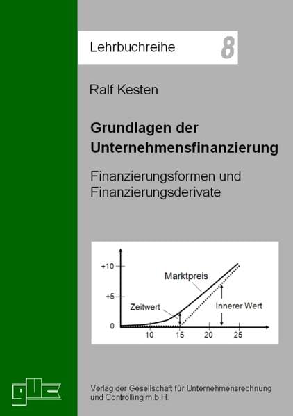 Grundlagen der Unternehmensfinanzierung: Finanzierungsformen und Finanzierungsderivate (Lehrbuchreihe) Law