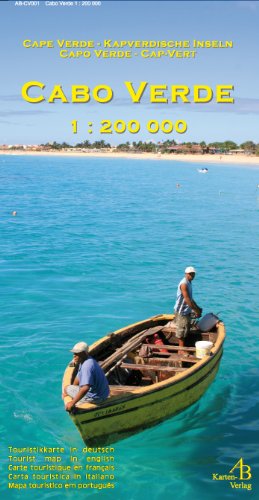 Cabo Verde 1:200000: Kapverdische Inseln, Cape Verde, Capo Verde, Cap-Vert. Maps & Plans