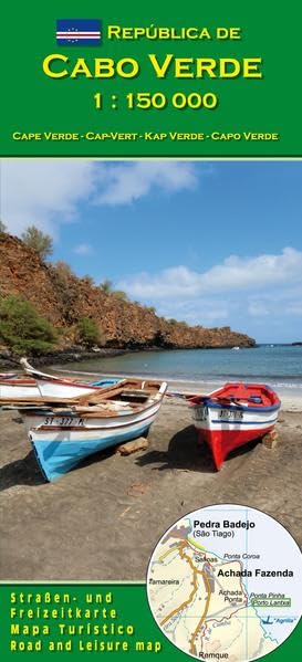 Cabo Verde 1:150.000: Kapverdische Inseln - Cape Verde - Cape Verde - Cap-Vert Leisure, Home & Garden