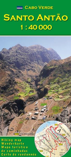 Cabo Verde: Santo Antão (Antao) 1:40000: Wanderkarte Leisure, Home & Garden