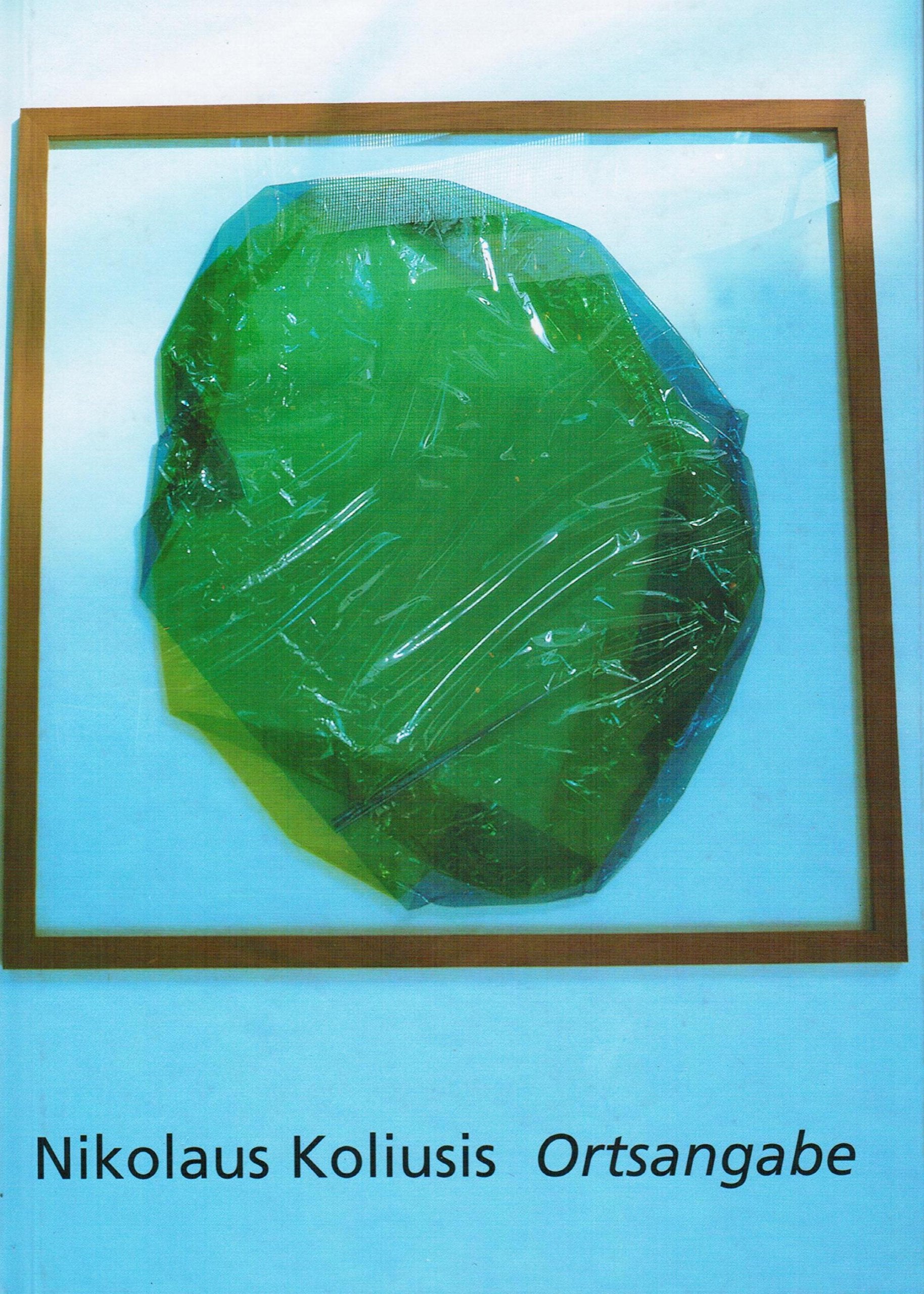 Nikolaus Koliusis - Ortsangabe Books