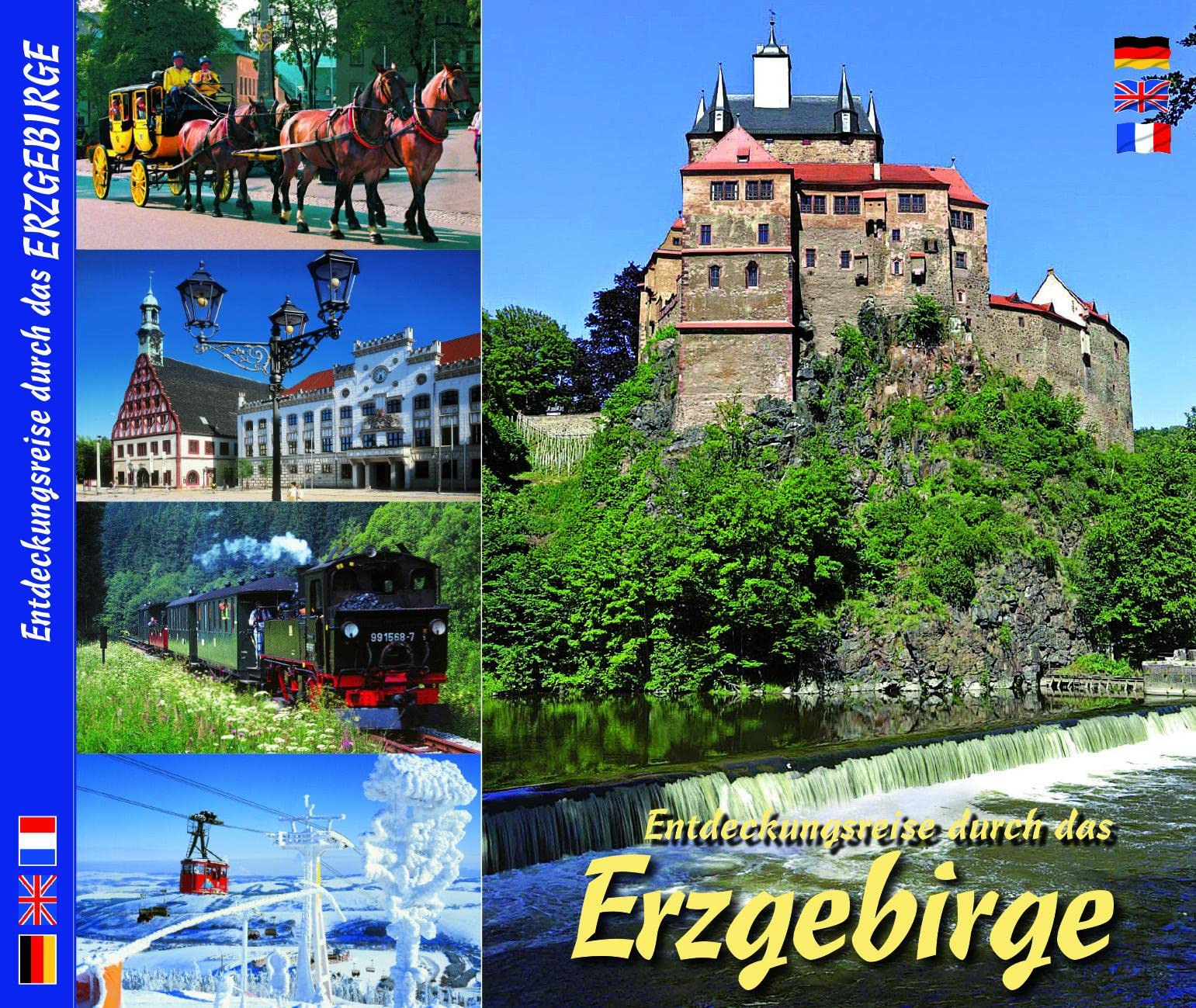 ERZGEBIRGE - Entdeckungsreise durch das Erzgebirge: dreispr. Ausgabe D/E/F Leisure, Home & Garden