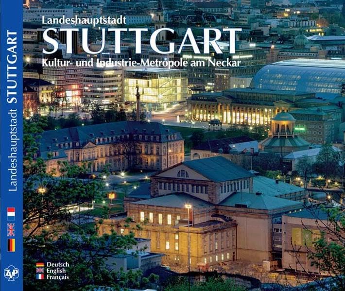 Landeshauptstadt STUTTGART - Texte in D/E/F: Kultur- und Industrie-Metropole am Neckar Leisure, Home & Garden
