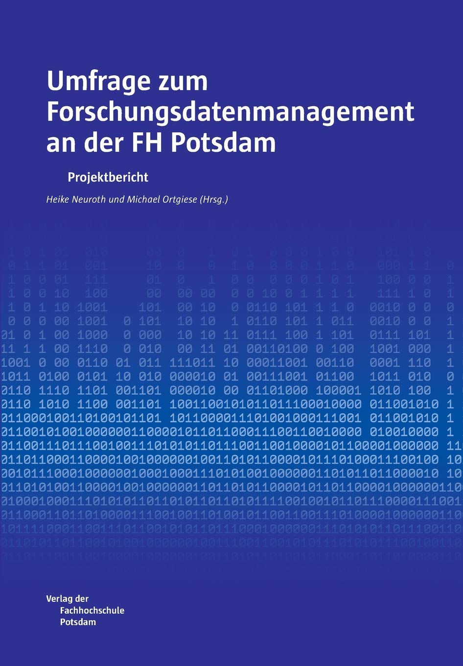Umfrage zum Forschungsdatenmanagement an der FH Potsdam Computer Science