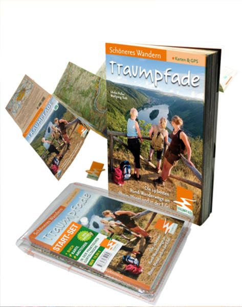 Traumpfade Schöneres Wandern Pocket-Set Buch und Topografische Karte des LVermGeo Leisure, Home & Garden