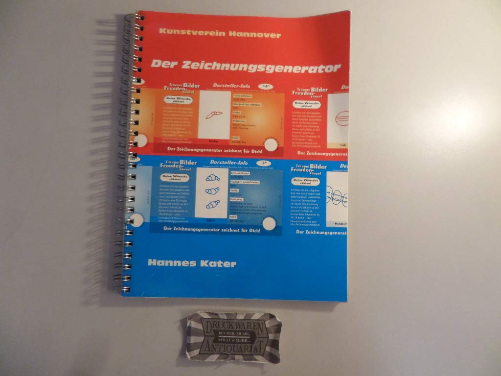 Hannes Kater: Der Zeichnungsgenerator Books