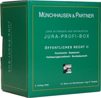Jura-Profi-Box Öffentliches Recht 2. GrundR, StaatsR, BauR Law