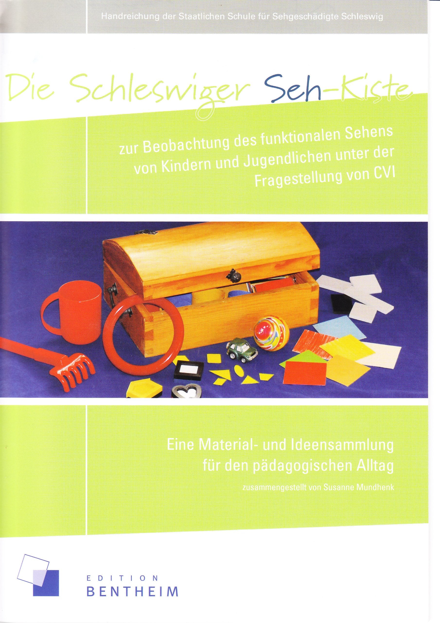 Die Schleswiger Seh-Kiste zur Beobachtung des funktionalen Sehens von Kindern und Jugendlichen unter der Fragestellung von CVI: Eine Material- und Ideensammlung für den pädagogischen Alltag book